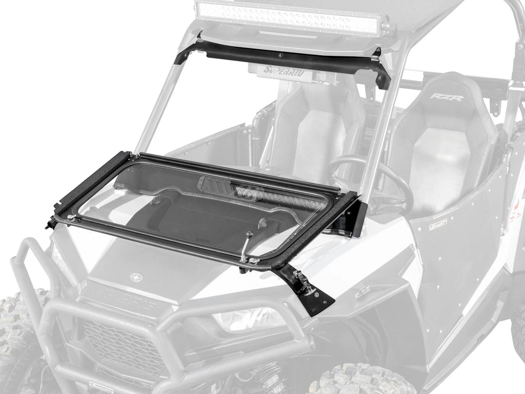 Flip Down Glass Windshield for Polaris RZR S 1000 (2014–2020)