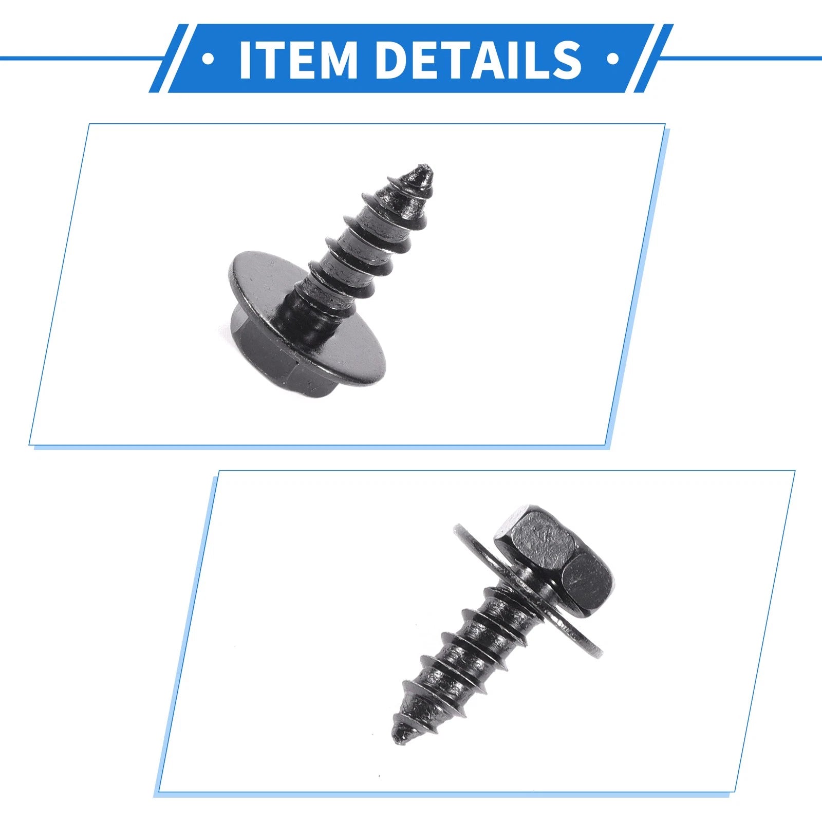 20 Pcs Fender Liner Splash Shield Bumper Cover Screw for Scion XD (2008–2014)