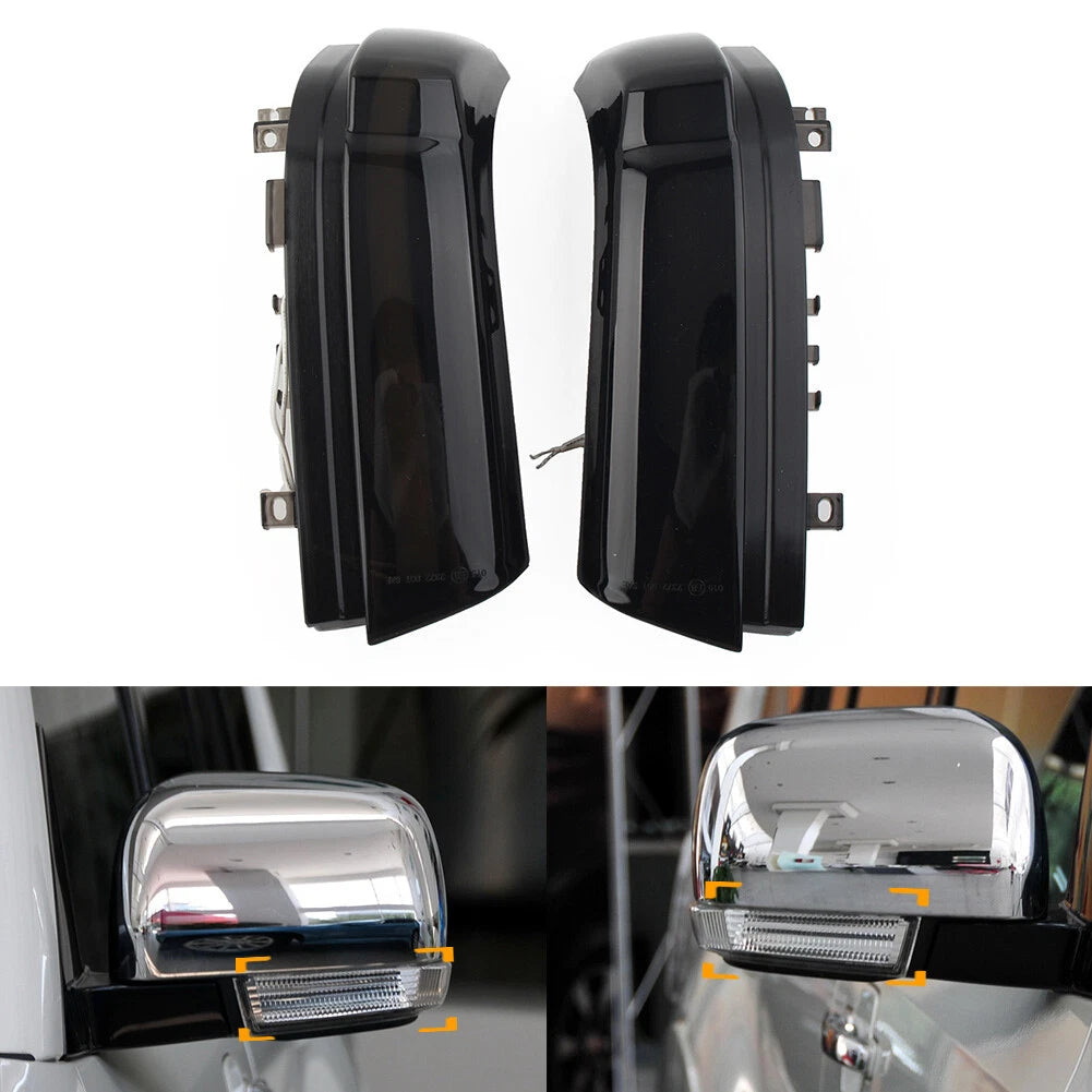 Dynamic Indicator Turn Light Rearview Mirror Blinker Lamp for Mitsubishi Pajero