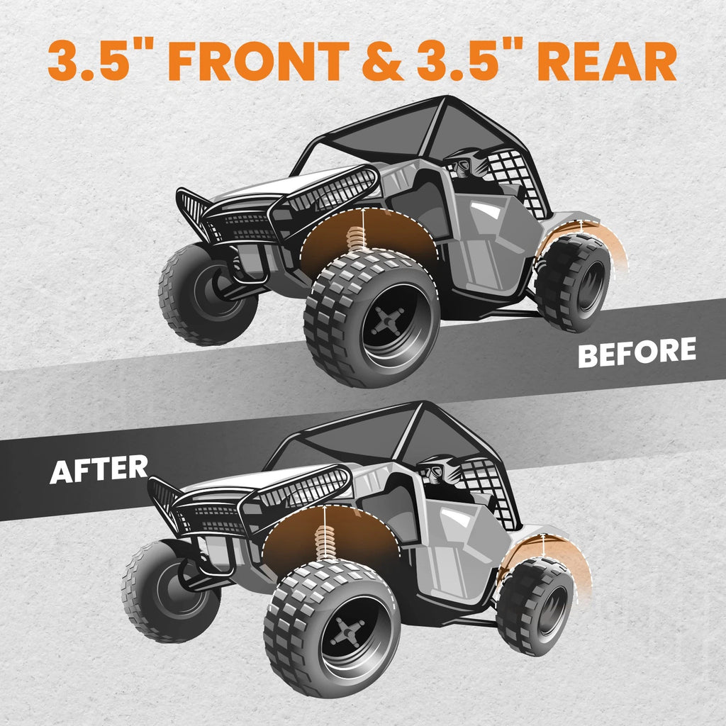 3.5 Inch Lift Kit for Yamaha Wolverine R-Spec (2016–2017)