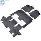 Set of 4 All Weather Floor Mats for Dodge Grand Caravan (2008–2020) TPE Rubber