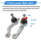 2X Front Lower Ball Joints for Lexus GS300 (1998–2005) No.K500101