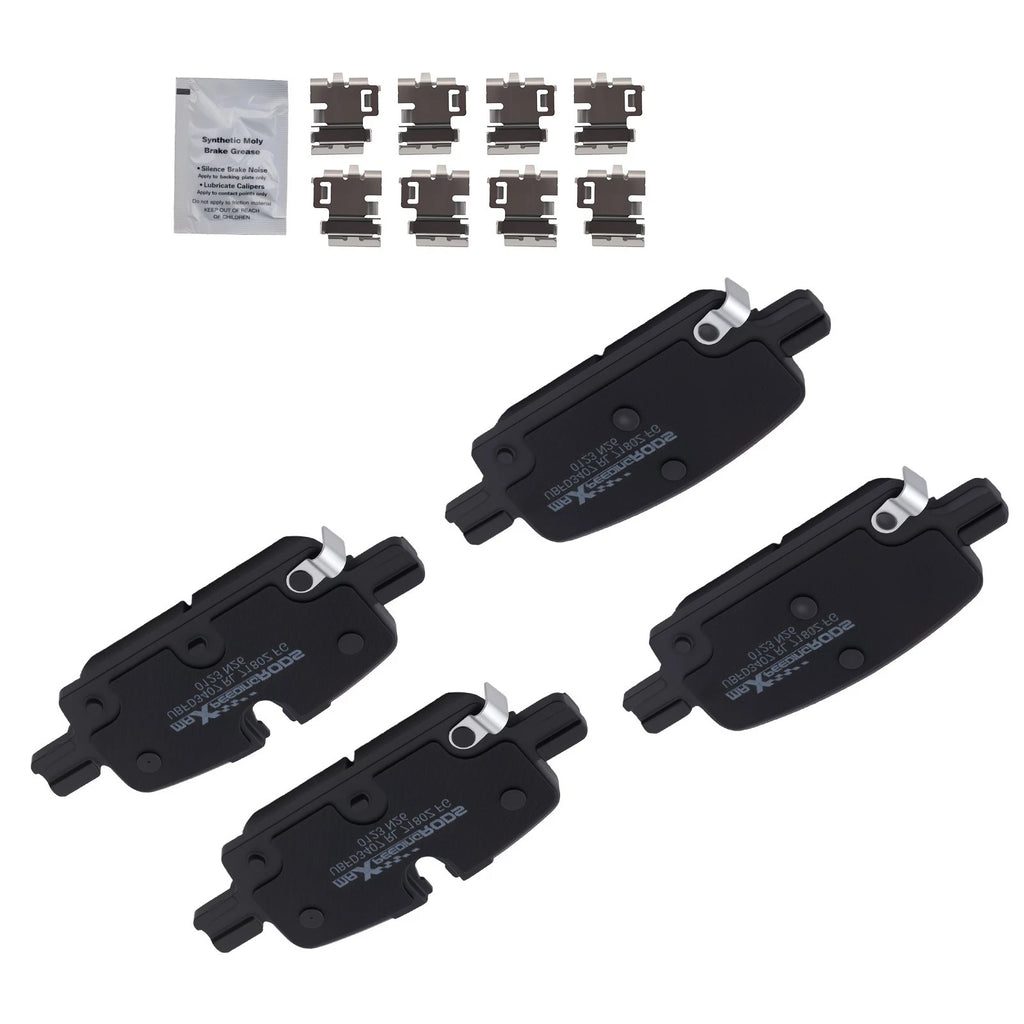 Set of 4 Rear Ceramic Brake Pads for GMC Canyon/Hummer EV/Sierra 1500 (2023)