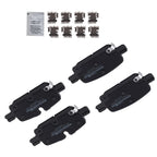 Set of 4 Rear Ceramic Brake Pads for GMC Canyon/Hummer EV/Sierra 1500 (2023)