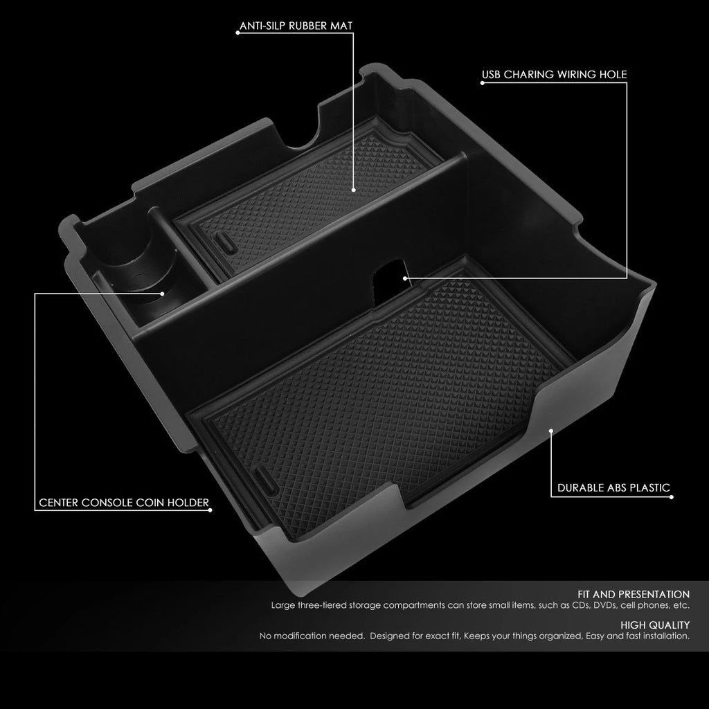 Center Console Organizer Tray for Subaru Crosstrek Impreza (2018–2019)