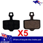 5 Pairs Disc Brake Pads for Avid DB 1 3 5 Elixir 1 3 5 7 9 R CR VIA GT