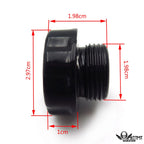 Fluid Reservoir Cap Cover for Suzuki GSXR 600 750 1000 1100 1300R (1998–2023)