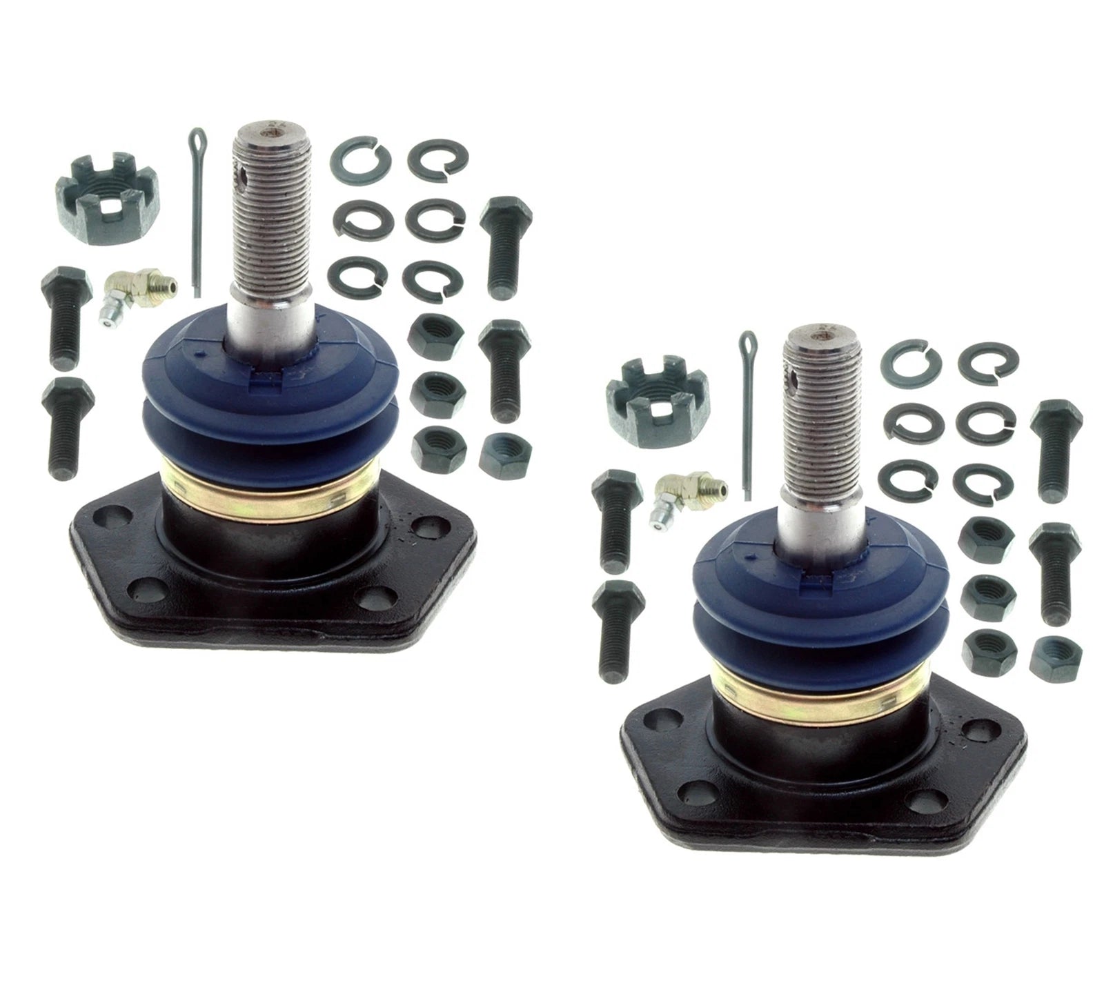 Set of 2 Front Upper Suspension Ball Joints for Chevrolet GMC