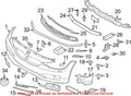 Fog Light Trim for BMW (OEM 51117300739)