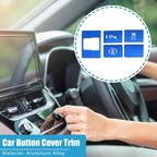 5 x Parking Sensor Panel Button Cover Trim for Honda Civic (2022-2023)