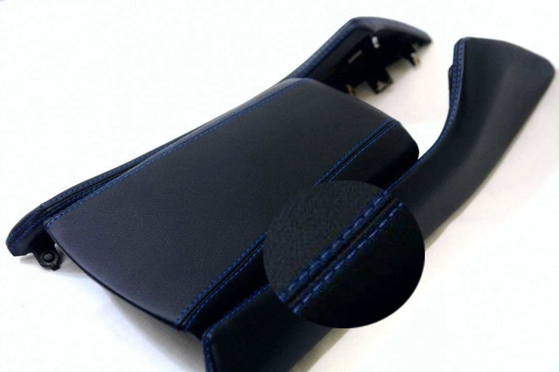 Console Armrest & Trim for Nissan Maxima (2016–2019) Blue Stitch