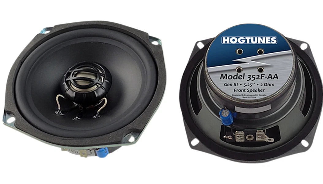 Hogtunes 352F-AA Replacement Speakers for Harley Touring (2006–2013) 5.25"