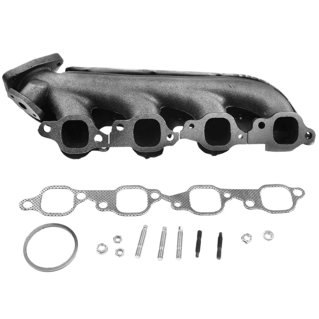 2X Exhaust Manifold with Gasket for Chevrolet Silverado 3500