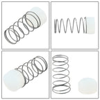 Set of 4 Seal Pads for Air Tools (15/23/25/27mm) Rubber + Metal