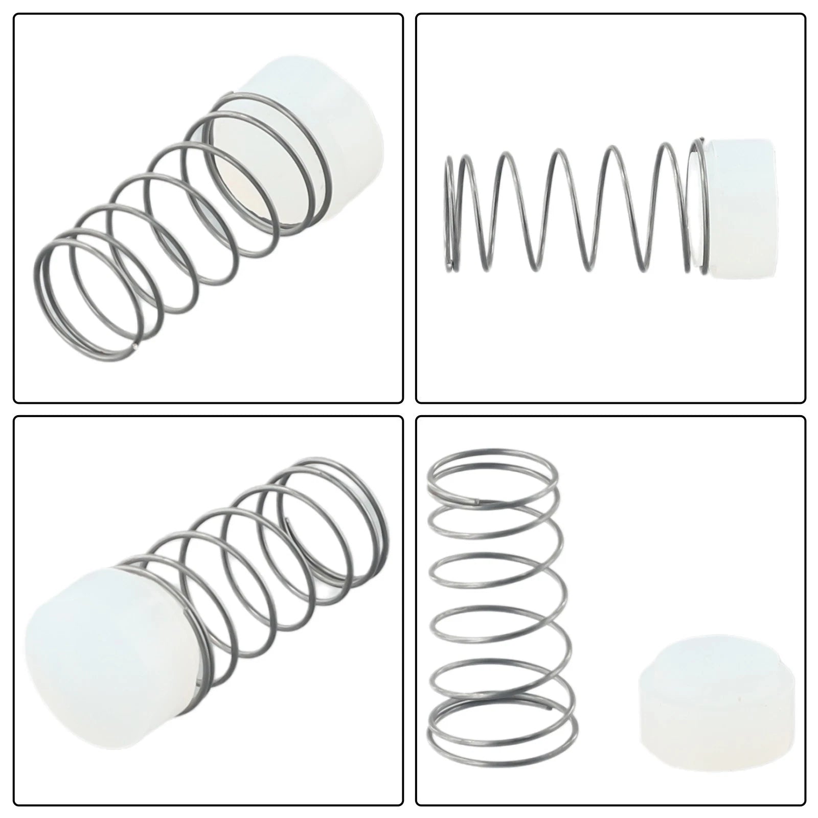 Set of 4 Seal Pads for Air Tools (15/23/25/27mm) Rubber + Metal