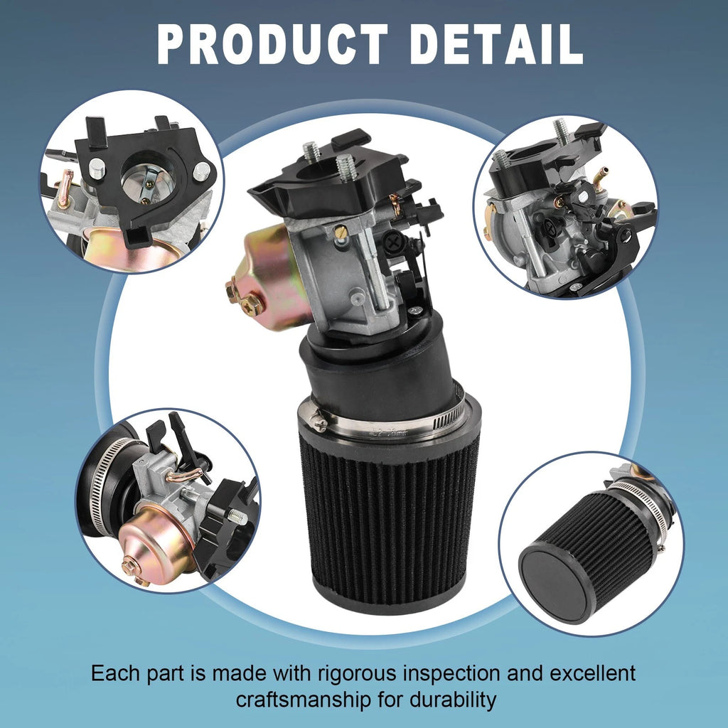 Air Filter Adapter Jet Kit for Predator 301cc 420cc 389cc (2018-2023)