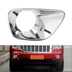 Fog Light Bezel Cover Chrome Trim for Jeep Grand Cherokee (2011-2013)