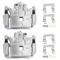 Front Pair Brake Calipers with Bracket for Nissan Sentra (2007–2019) 2.0L