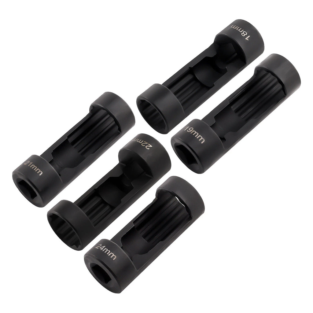 5pcs Suspension Strut Nut Socket Tool for Various Vehicles (Fit Many Models)