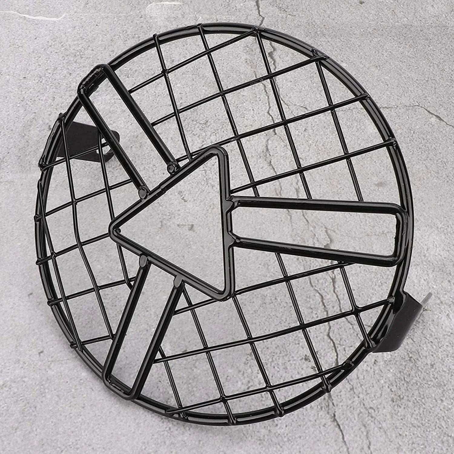 16.5cm Headlight Mesh Grill Protect Side Mount Cover for CG125 GN125