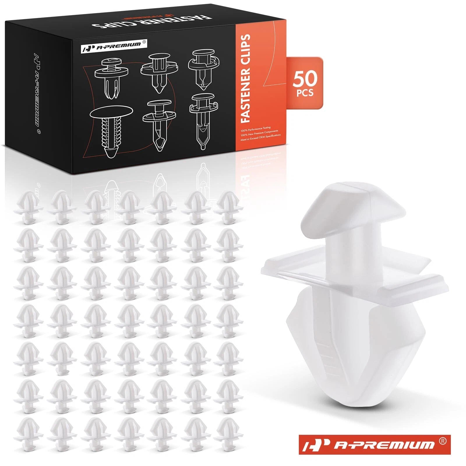 Nylon Door & Rocker Panel Moulding Retainer Clips for Buick (2010–2012)