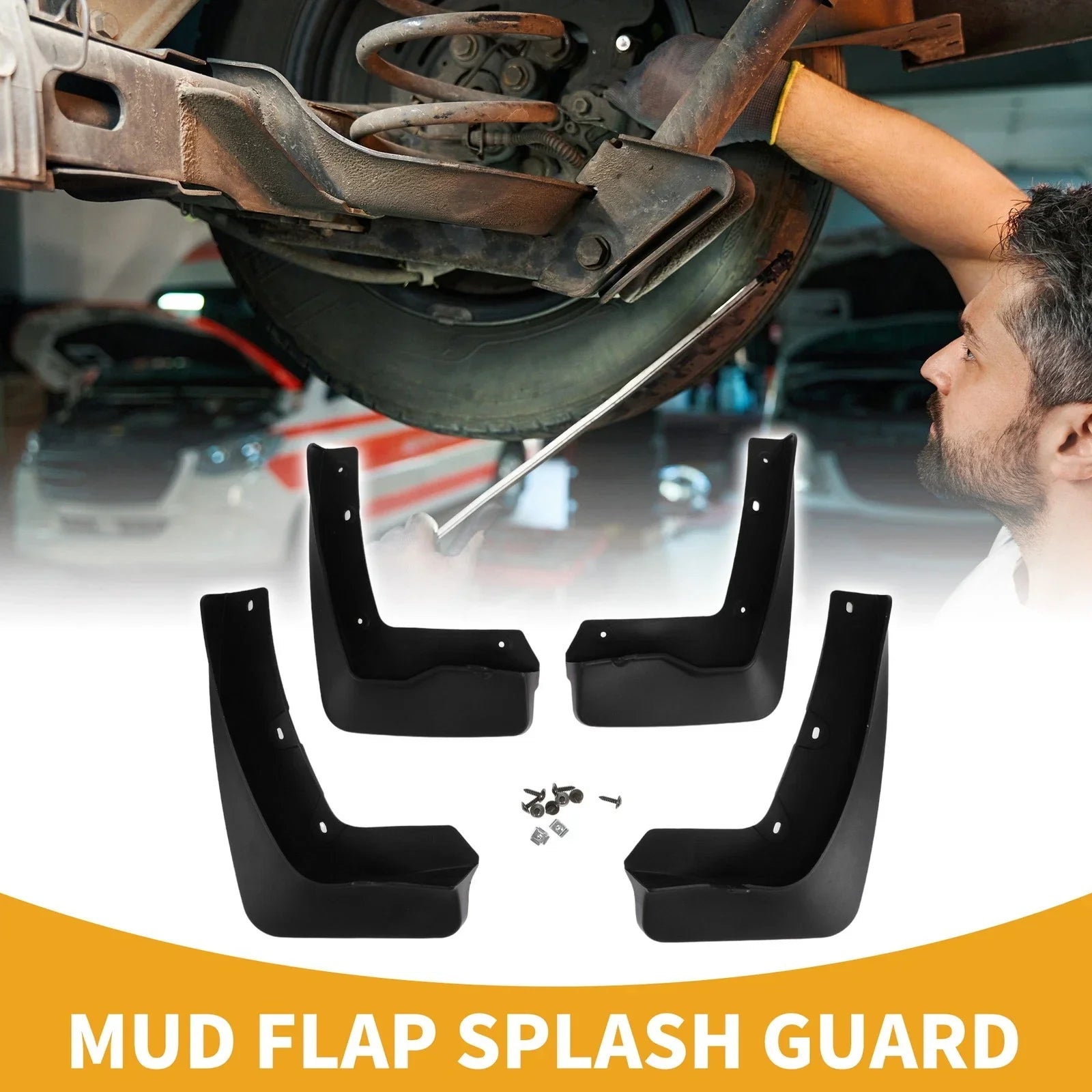 Front & Rear Mud Flap Splash Guards for BMW X1 (2016-2022)