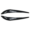 1 Pair Front Headlight Eyebrow Eyelid Covers for BMW X3 X4 (2014-2017)
