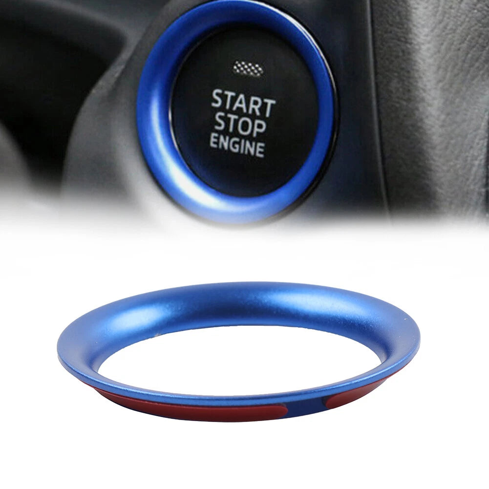Engine Start Push Button Ring Trim for Mazda 3 Axela 6 Atenza CX-5 (2014–2020)