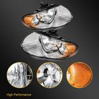 2Pcs Headlight for Chrysler Town & Country (2005–2007)