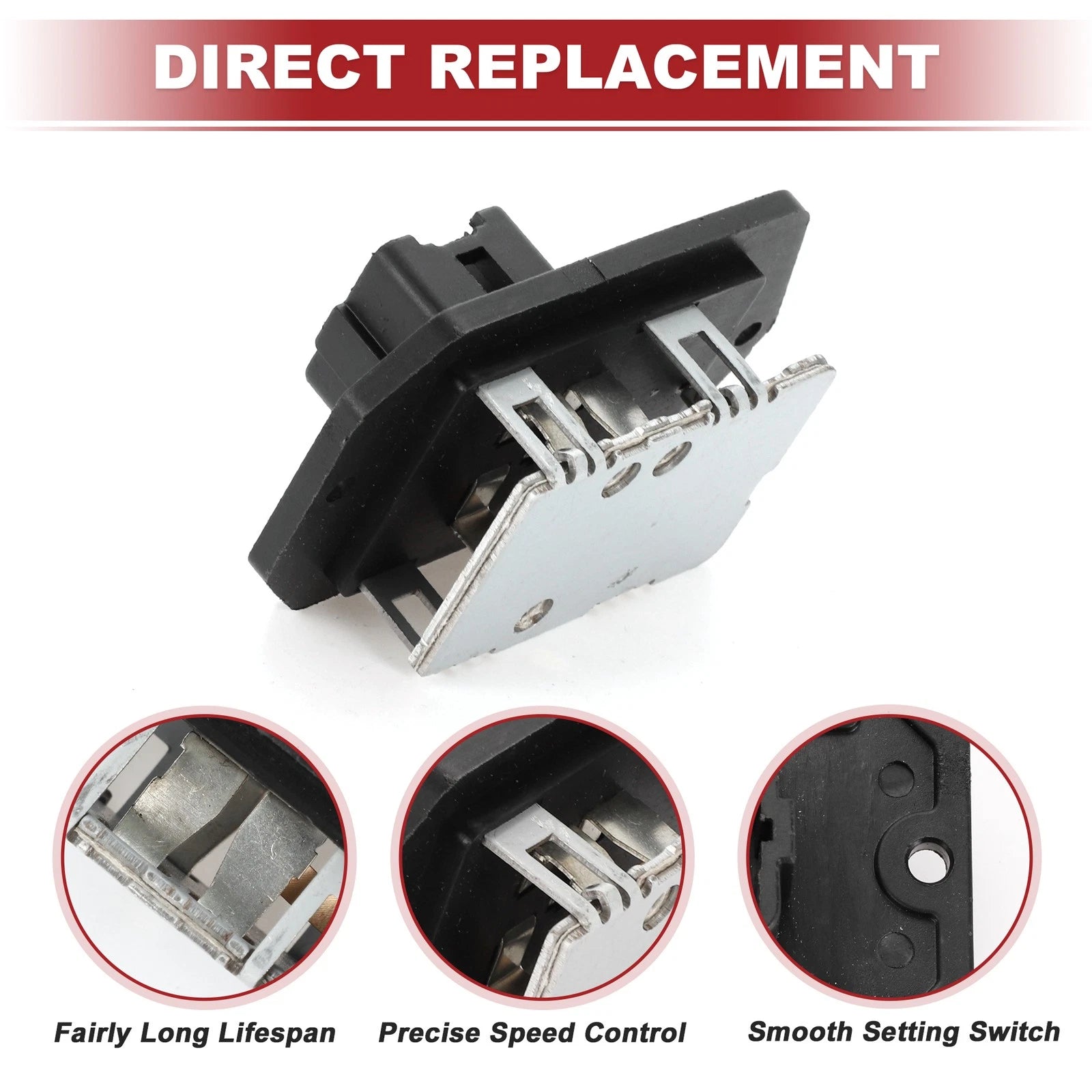 HVAC Blower Motor Resistor No. 7T4Z19A706A for Ford Edge (2007–2011)