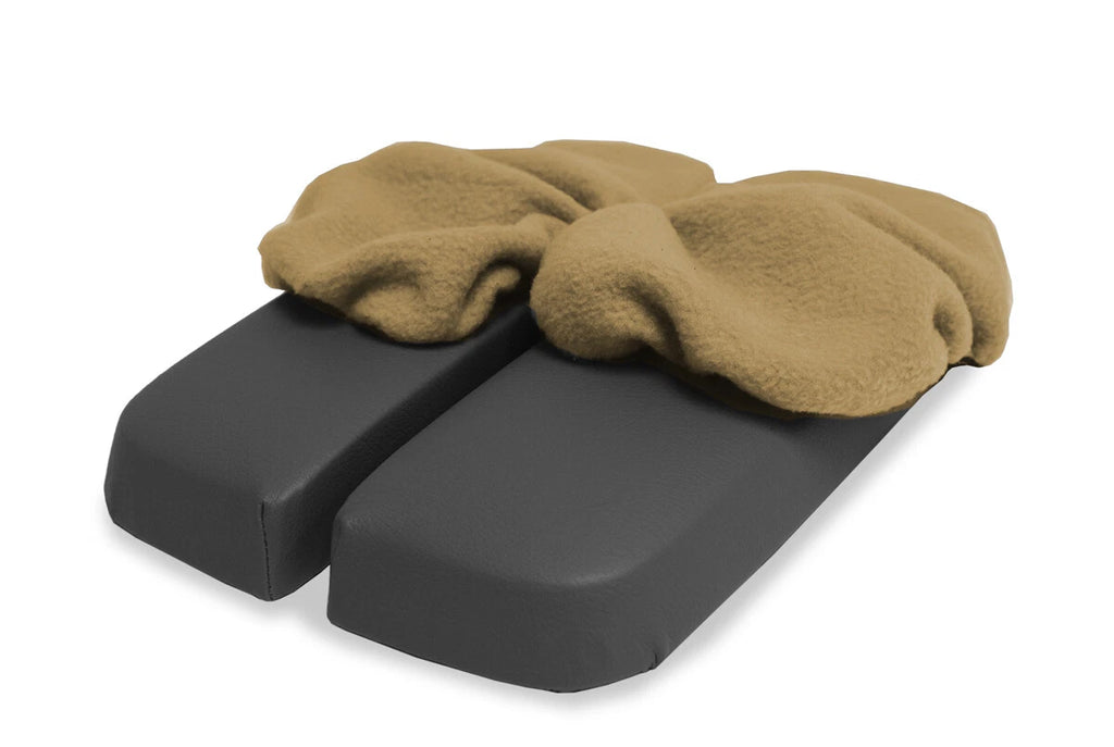 Fleece Console Lid Armrest Cover for Nissan Murano (2005–2007) Beige