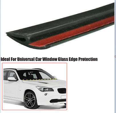 10ft Windshield Rubber Molding Seal Trim for Universal Windscreen & Windows