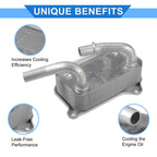 Engine Oil Cooler with Seals for Mercedes-Benz C240 (2001–2005) No.1121880401