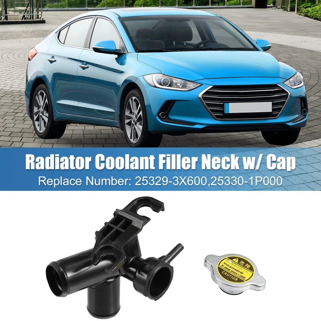 Engine Radiator Coolant Filler Neck for Hyundai Elantra (2017–2020)