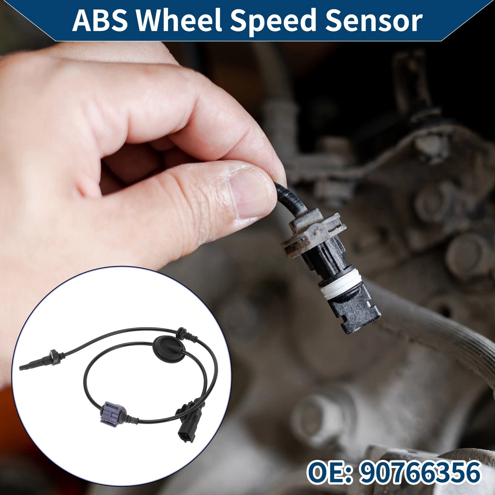 ABS Wheel Speed Sensor No. 90766356 for Chevrolet Cruze (2011–2016) Front Right