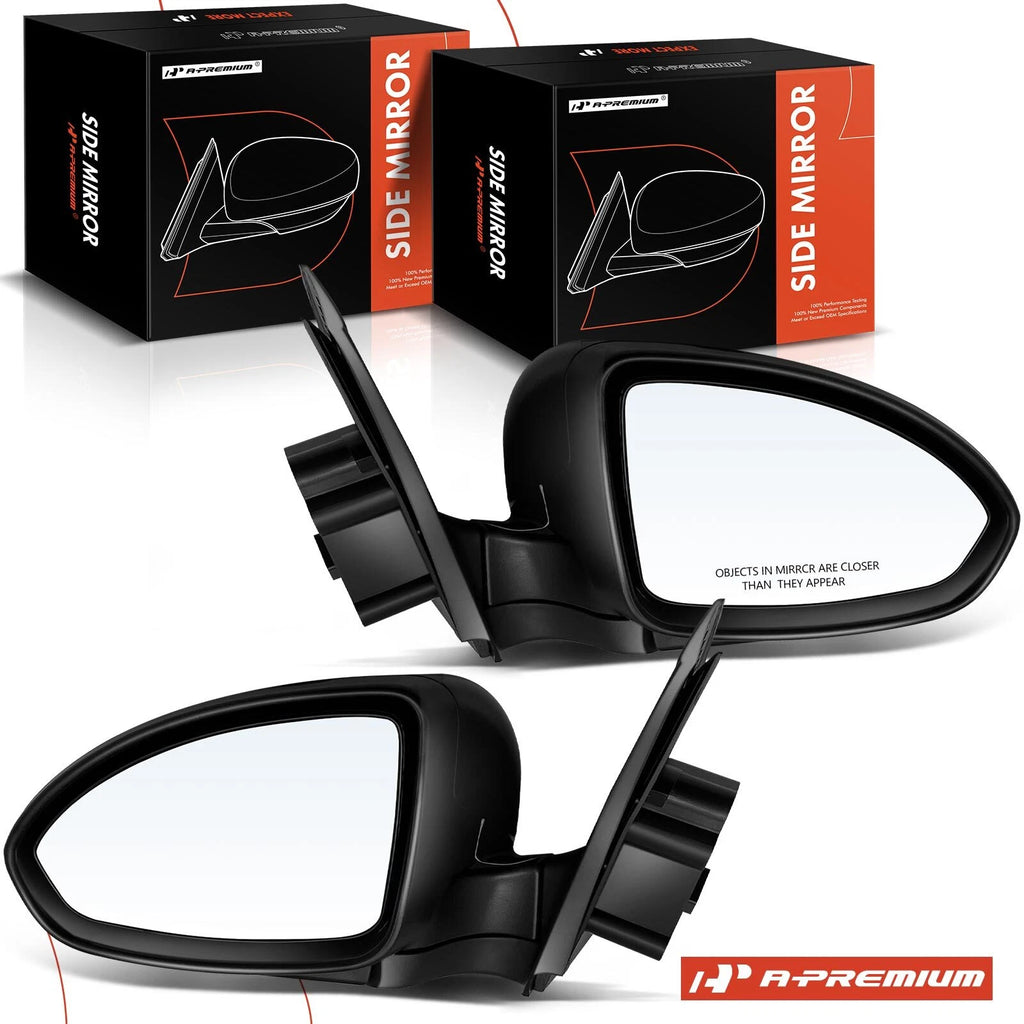 Pair Power Manual Fold Mirrors for Chevrolet Cruze (2011–2015)