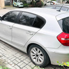 Black Side Rear Window Louvers Shutter Vent Cover for BMW 1 Series (2005-2011)