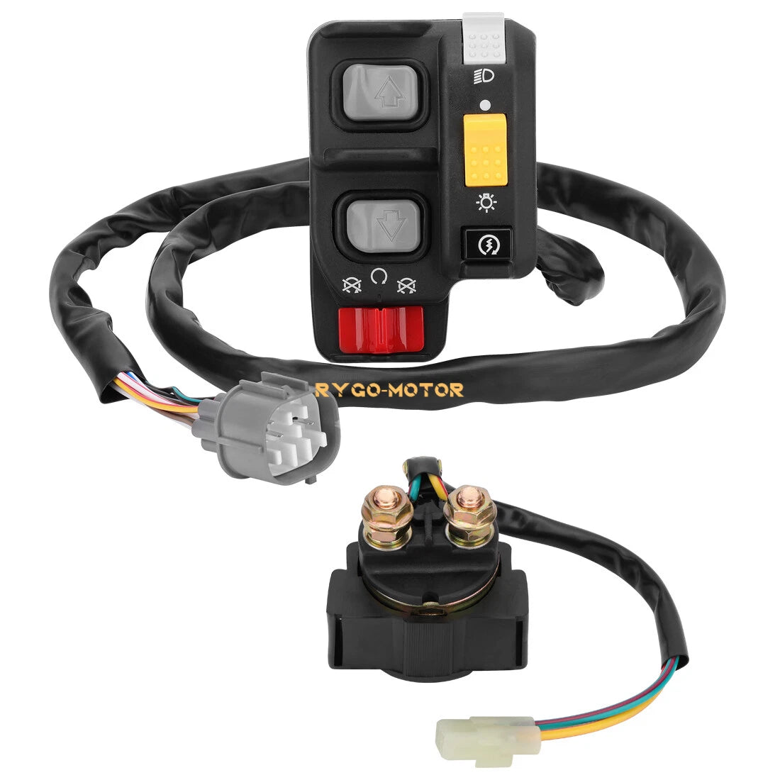 Handlebar & Starter Relay Switch for Honda Rancher 350 ES TRX350TE/FE (2000–2005)