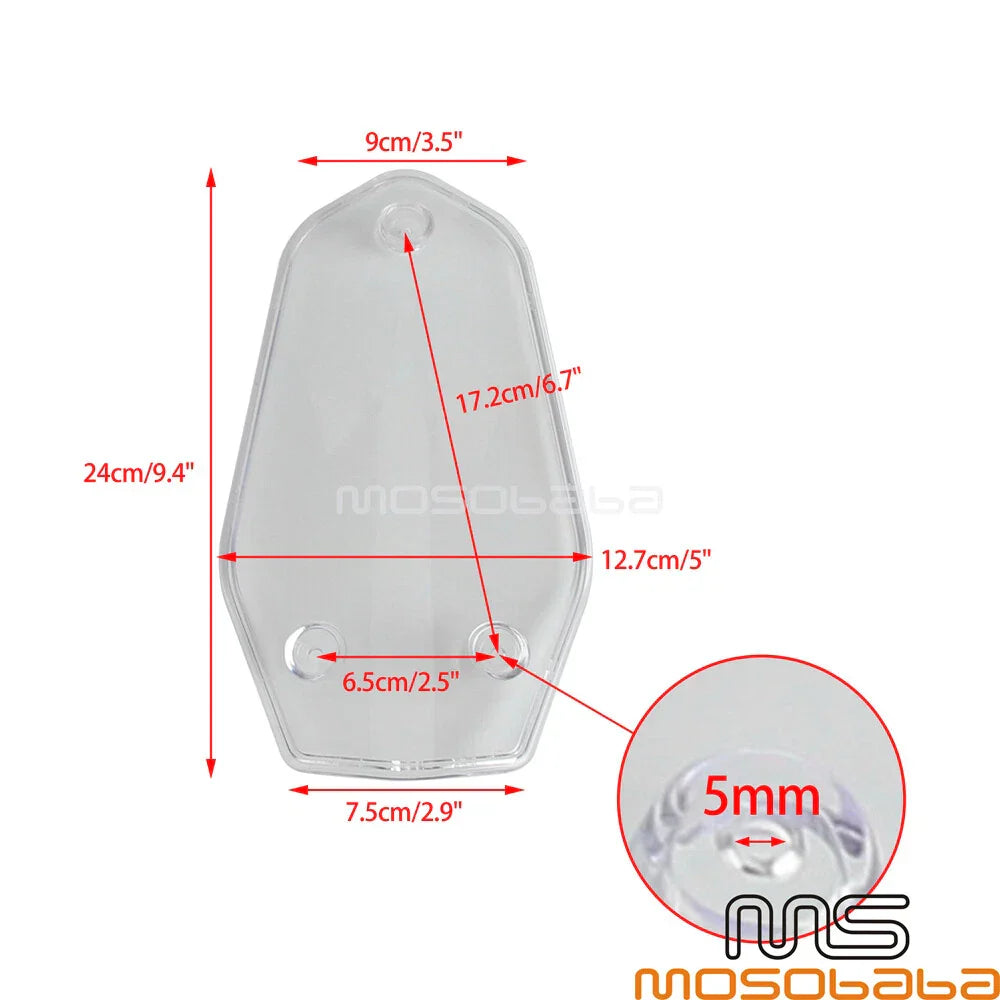 Front Headlight Cover & Windshield Kit for EXC/FE BAJA ENDURO 690 (2013-2023)