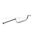7/8" Chrome Motorcycle Drag Bar Handlebar for Harley Honda Suzuki Yamaha