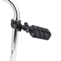 Black Dually Foot Pegs Rest w/ 1" 1 1/4" Clamps for Honda Magna 750 VF750 VF1100 (1982–2003)