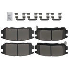 Rear Ceramic Brake Pads Kit for Pontiac Torrent (2007–2009) / GMC Terrain (2010–2017)