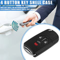 Set of 4 Keyless Entry Remote Key Covers for Mitsubishi (No Chip)