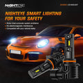 Set of 4 H11 9005 LED Headlight Bulbs for NOVSIGHT (2010–2023)