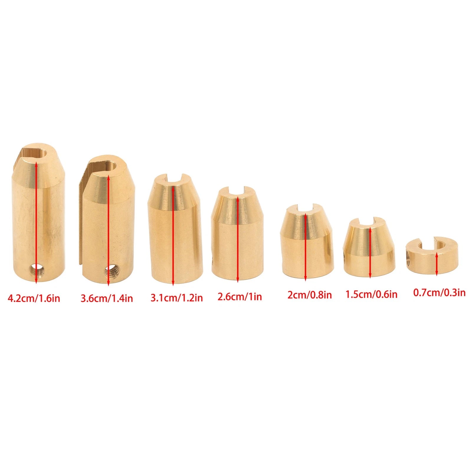 14 Pack Brass Wheel Spoke Balance Weights for Motorcycle