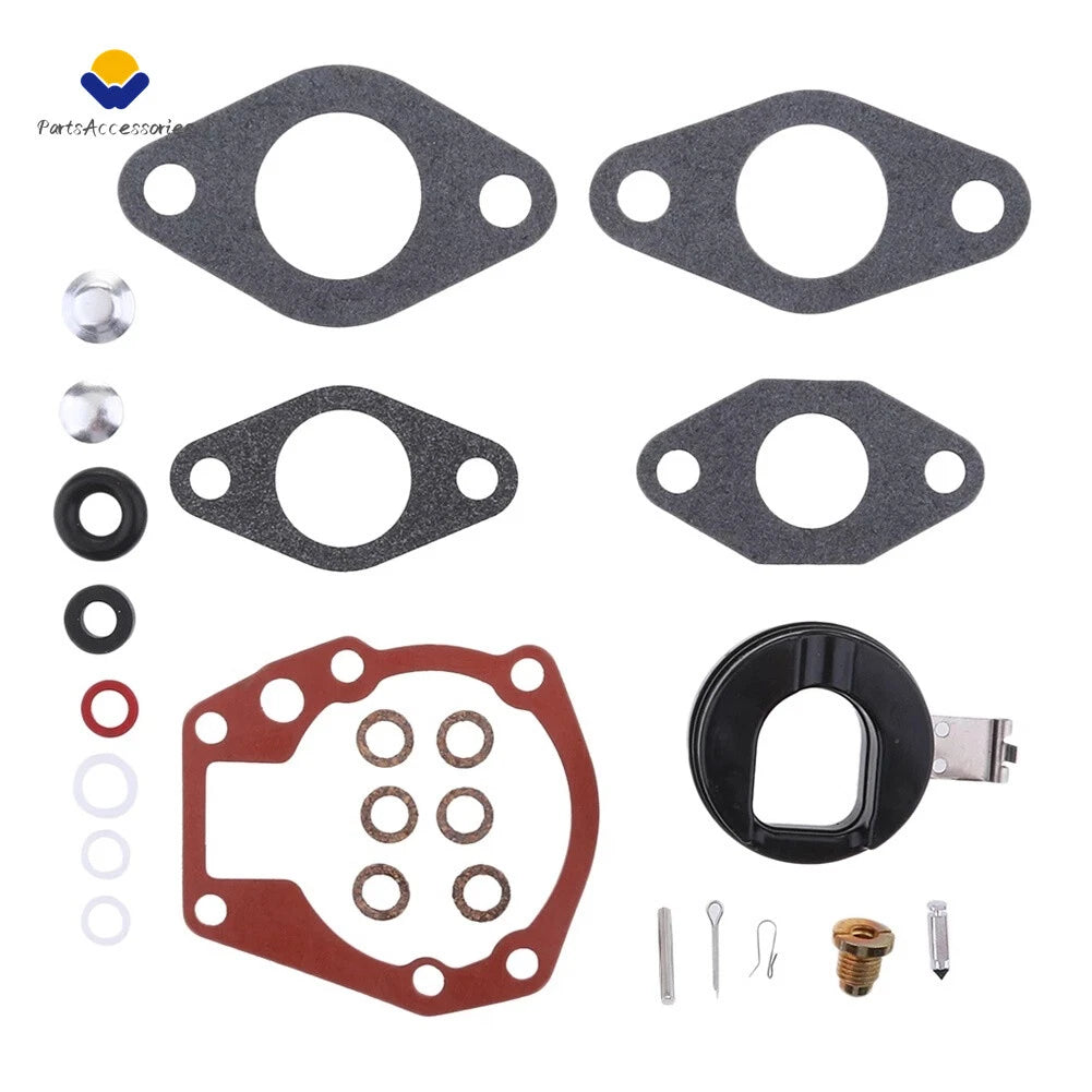 Carburetor Kit & Float for Johnson Evinrude 1.5-6 HP 439071 18-7043