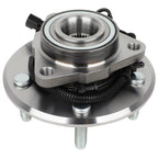 2 Front CV Axle Shaft + Wheel Hub Bearing for Ram 1500 (2012–2018) 4WD