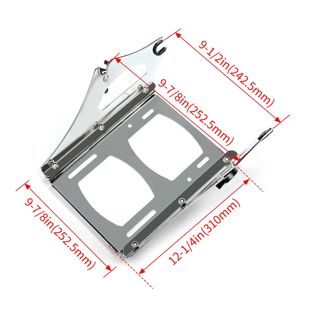 Detachable Tour Mount Rack for Harley Touring (2009–2013)