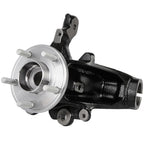 2 Front Wheel Hub Bearings & Steering Knuckles for Ford Focus (2012-2018)