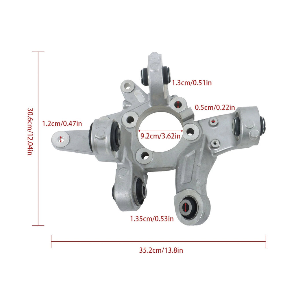 Rear Driver Steering Knuckle for Ford Explorer (2011–2019) BB5Z-5B759-B BB5Z-5B759-A